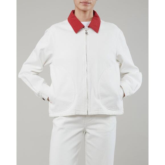 Still Here Arcade Jacket in Milk - L